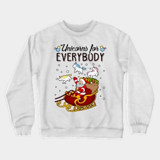 Unicorny Ugly Christmas Sweater Crewneck Sweatshirt